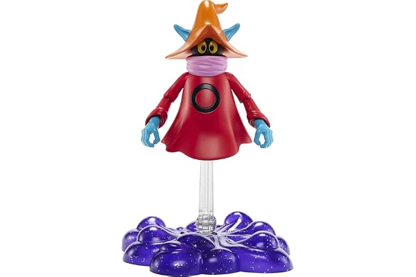 Maîtres de l’Univers Origins, figurine articulée de combat, Orko, jouet pour collectionneurs et enfants dès 6 ans, GNN93