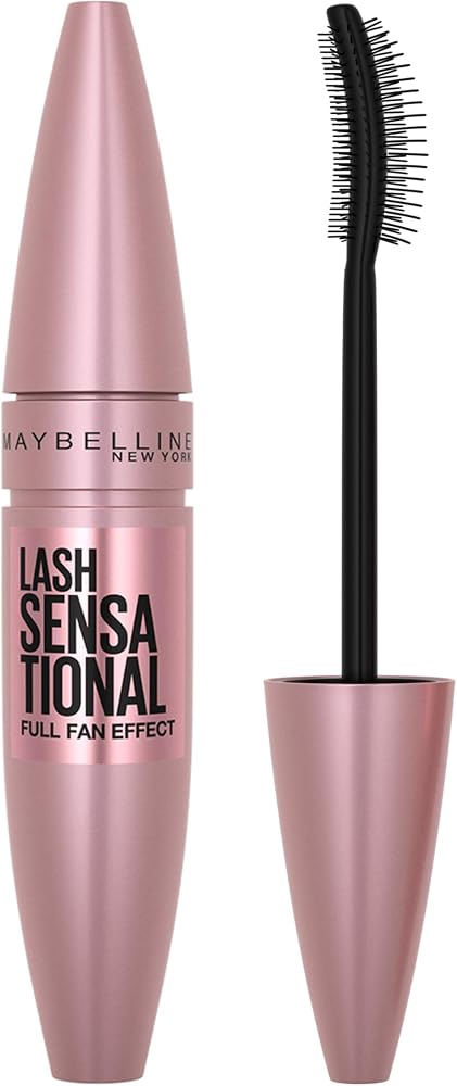Maybelline New York Lash Sensational Yelpaze Etkili Intense Black Maskara - Ekstra Siyah 1 Paket (1 x 9.5 ml)