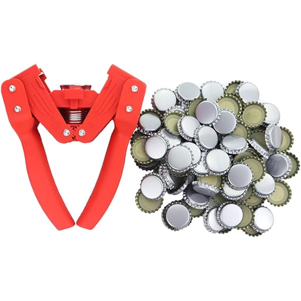 Kit Fermentazione Birra Artigianale George's Beer - 12 Bottiglie Vetro Da 50cl Con Tappi