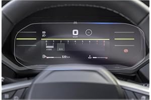 [2 sztuki] GAFAT Dacia Duster 3 2024-2026/ Dacia Bigster 2025 2026 7" Cyfrowa Folia Ochronna na Kokpit, Nano Folia na Instrument Cluster, Akcesoria Dacia Duster 3, 6H Odporna na Zarysowania