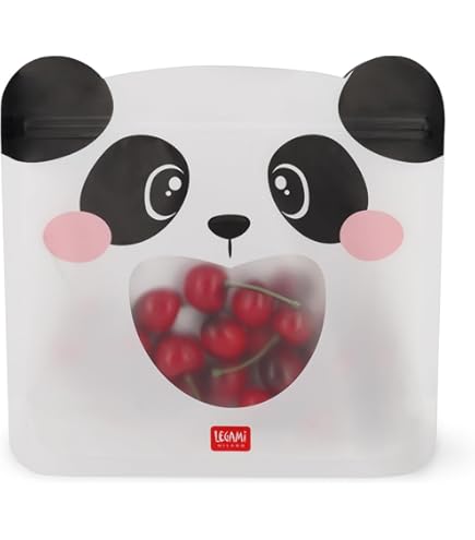 Clip Chiudi Pacco Legami - Set 6 Pezzi Tema Panda, Per Sigillare Confezioni - Foto 6