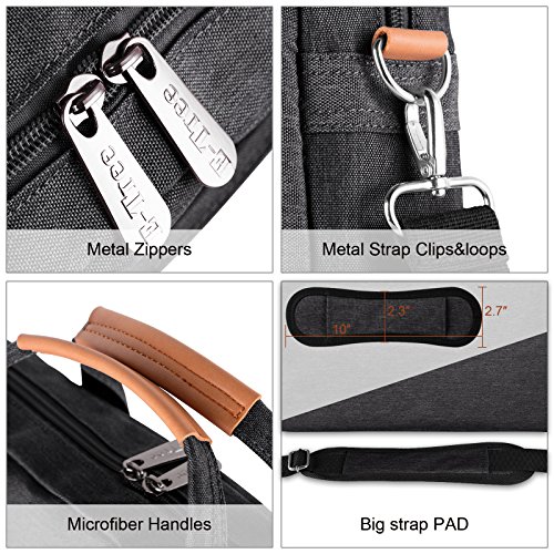 E-Tree 12 Zoll Laptoptasche Aktentaschen Handtasche Tragetasche Schulter Tasche Notebooktasche Laptop Sleeve Laptop H  lle f  r bis zu 12 Zoll Laptop 