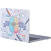 McStorey MacBook Air Kılıf 13 in&ccedil; &ndash; A1369 A1466 ile Uyumlu 2010-2017 Eski USB Girişli Model | Brain Beyin Desenli Sert Koruma