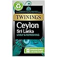 Twinings Ceylon Tea | Lively, Crisp & Refreshing Black Tea | Sri Lankan Tea Blend | 40 Biodegradable Tea Bags