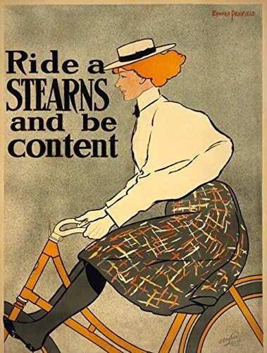 Vintage Bike poster (canvas)