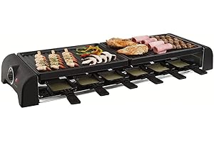 LIVOO Appareil À Raclette 12 Personnes 1800w - DOC185