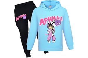 MOEYIQI Girls Hoodie Tracksuit Kids Sports Hoodies and Jogging Pants Clothing Set 1-13 Years