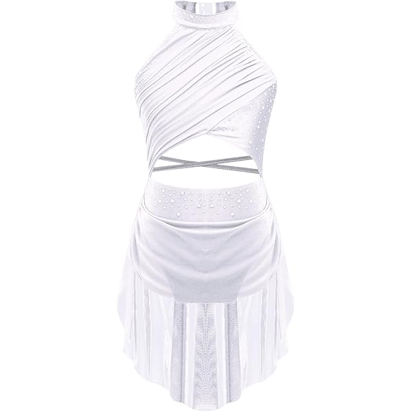 Costume De Danse Femme Paillettes Et Franges - Body Sans Manches Latin Samba - Taille S à XXL