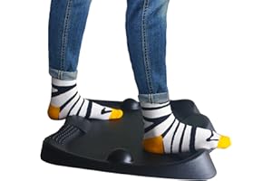 Aucuda Anti-Ermüdungsmatte mit Memory-Schaum & Fußmassage-Gelände, wasserdichte Stehmatte für Küche, Büro & Kassierer, Ergonomische Gummimatte gegen Rückenschmerzen