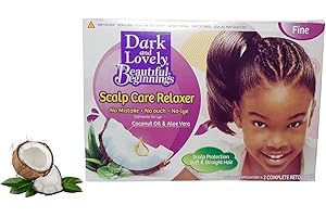 DARK AND LOVELY Dark & Lovely Beautiful Beginnings with Coconut & Aloe Scalp Care Relaxer *Fine*