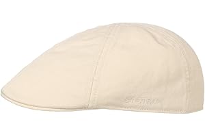 Stetson Gorra Texas Cotton con protección UV 40+ - Gorra Plana de algodón - Gorra Unicolor Primavera/Verano