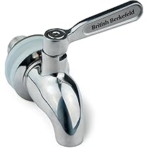 British Berkefeld Système De Filtration D'eau Par Gravité 6 L En Acier Inoxydable | Incl. 2 Cartouches Ultra Sterasyl | Une Eau Propre Et Délicieuse |Pas D'électricité Ni De Plomberie