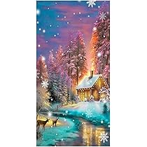 DCIDBEI Diamond Painting 5D Paesaggio Germania 50x40cm: Quadro Con Castello, Puzzle Di Strass Per Adulti E Bambini, Kit Completo