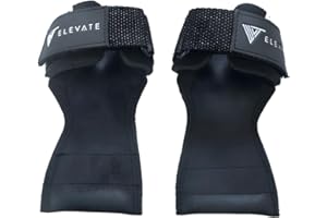 Elevate Equipment Ultra Premium Gym Straps for Weightlifting - Lifting Grips Perfect For Powerlifting, Deadlifts, Back Training or Crossfit