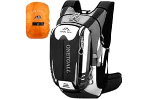 ‎LOCAL LION LOCAL LION Fahrradrucksack 18L/25L,Wanderrucksack,Reiserucksack,Sportrucksack,Tagesrucksack mit Helmschutz für Damen Herren,professionell für outdoorsports