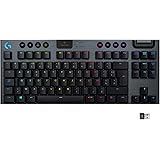 Logitech G915 TKL Tenkeyless LIGHTSPEED Clavier Gamer Mécanique, Switch ultra-plat GL Tactile, RGB LIGHTSYNC, Design élégant