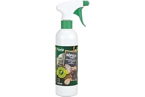 PROTECTA Répulsif Chien Interieur, repulsif pour Chiens Contre Les Mauvaises habitudes, Protection canapé, Anti-Griffe, Urine, Spray intérieur fabriqué en France 500ML