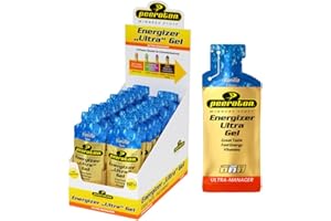 Peeroton Energizer Ultra Gel Vanilla - Isotonic Energy Gel für maximale Ausdauer mit 26.5 g Kohlenhydraten, wirkt nach 2-5 Minuten, Power Gel - leicht verdaulich und bekömmlich, 40ml (24er Pack)