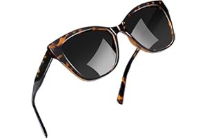 Joopin Gafas de Sol Mujer de Acetato Polarizadas Ojos de Gato Estilo Retro de Moda Cateye Protección UV400