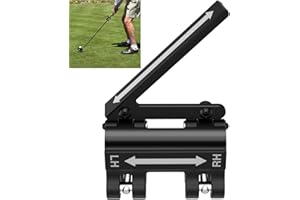 LANGZIHT Golfschwung-Präzisionstrainer – sofortiges Schwung-Feedback – führt den Golfer entlang des gewünschten Schwungwegs | verbesserte Genauigkeit | verbesserte Stabilität – Golf-Trainingshilfe
