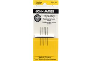 Colonial Needle Gobelin-Handnadeln, Größe 28, 5 Stück