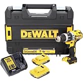 Dewalt DCD796D2/QW &Ccedil;ift Ak&uuml;l&uuml; K&ouml;m&uuml;rs&uuml;z Profesyonel Darbeli Matkap,18Volt/2.0Ah Li/Ion