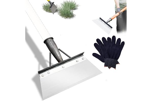 GEDEGOOK Trädgårdsskyffel, multifunktionell rengöringsspade, trädgårdsskrapa, multifunktionsverktyg, ogräsborttagare, trädgår