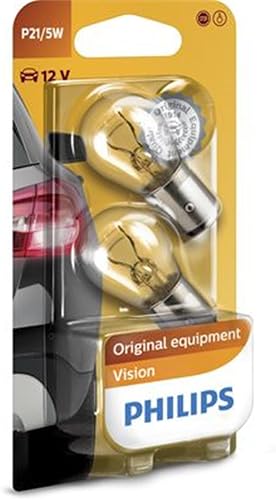 Philips Vision P21W Ball Lamp, White 13.50x9.50x13.50