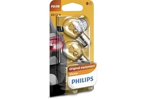 Philips 0730013 Żarówka, Szary, P21/5W, 2 Sztuki