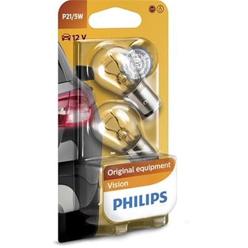 Philips Vision P21W Ball Lamp, White 13.50x9.50x13.50