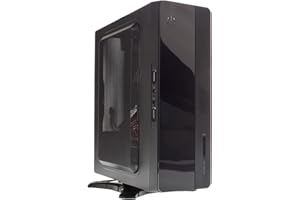Itek Spirit Case Mini ITX con Alimentatore da 130 W, Nero [Italia]