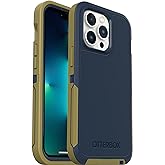 OtterBox DEFENDER SERIES XT SCREENLESS EDITION iPhone 13 Pro Case - Non-Retail Packaging- Dark Mineral Blue & Green, Made Wit