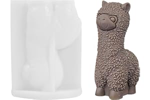 BRISKORE Silikonformen, Gießformen, Kerzenformen, Alpaka, DIY, Alpaka, Silikonform, Kerzenhalter, Silikon, Alpaka, Gießformen für Duft, Kunsthandwerk