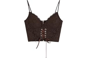 DINGJIUYAN Gothic Crop Top Aesthetic Harajuku Camis Black Mall Goth Graphic Print Sexy Crop Top Ruffles Backless Outfit