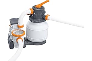 BESTWAY Depuradora de Arena Flowclear de 5.678 L/h 48x42x52,8 cm Blanco