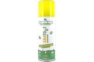 ABATOUT- Laque Anti Acariens et gale choc - Fogger spécial infestation - Traitement global de la pièce et literies - Fabriqué en France - 150ml