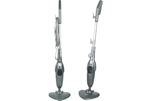 Beldray Clean & Refresh Myjka Parowa, Mop Parowy, Czyszczenie Bez Chemii, Głowica do Rogów, Szybkie Nagrzewanie, Zbiornik 350 ml, Dywan, Laminat, Drewno, Plytki, 1300W