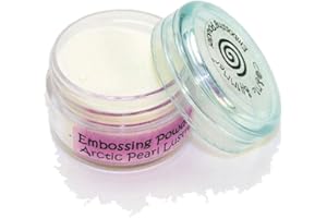 Cosmic Shimmer CCosmic Shimmer Lustre Embossing Powder, Arctic Pearl, 20ml