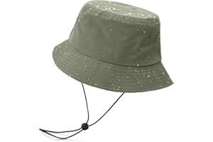 TAGVO Gorra de Pescador Impermeable Sombrero de Sol Plegable Sombrero de Sol al Aire Libre Mujer Sombrero de Verano Visor 56-64CM