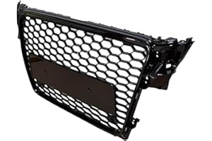 GOINGFAST Parrilla Rejilla Sport Panal de Abeja Compatible con A4/S4 8K Prefacelift 07-12 PDC