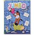 Navneet Jumbo Colouring Book - IV can be used with colour pencils or crayons for age group