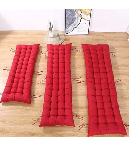 Cuscino Per Panca 160x50cm Grigio - Morbido Per Interni/Esterni, Giardino, Dondolo - Foto 10