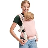 Kinderkraft Marsupio Neonati NINO Confetti, Ergonomico, Ventrale e Dorsale, Regolabile, per Bambini, 3 Mesi Fino 20 Kg, Rosa
