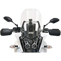 Deflettori Laterali Trasparenti Per Moto Tenere 700 2019-2024, In Plexiglass PMMA - Migliorano Il Comfort Di Viaggio