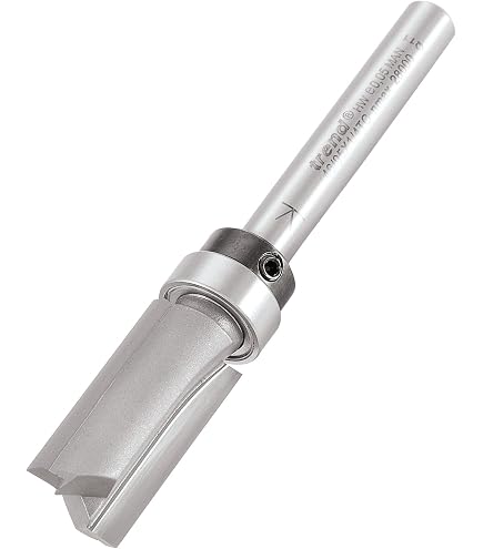 Fraise à Affleurer Avec Guide - Diamètre 6,35 Mm X Coupe 12,7 Mm - Pour Bois & Plastique - Carbure Micrograin