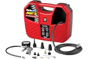 CLARKE INTERNATIONAL Clarke Monza 6.35cfm 1.5HP Portable Oil Free Air Compressor