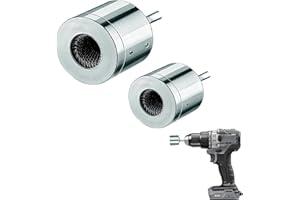 Suevut Metal Copper Pipe Cleaner - 15MM+22MM for Drill, Tube Cleaning Deburring Tool, Plumbing Brush Bit for Electric Drill Bit Cleaning