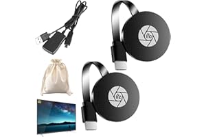 CAMIC Lefun TV Box,Seurico TV-Box- Kostenloser Zugang Zu Allen Kanälen,Seurico TV Evolution,Casting Device for Tv, Pc to Tv Wireless Streaming (2pcs)