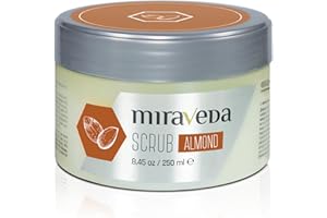 ‎ITALWAX Miraveda by Italwax Almond Scrub - 250 ml - With Coconut and Almond Oil - Ideal for Hand Care