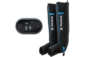 THERAGUN Therabody RecoveryAir Pro - buty do masażu sekwencyjnego kompresyjnego stóp i nóg, w pełni konfigurowalne do ruchu drogowego i sportowego (Medium)